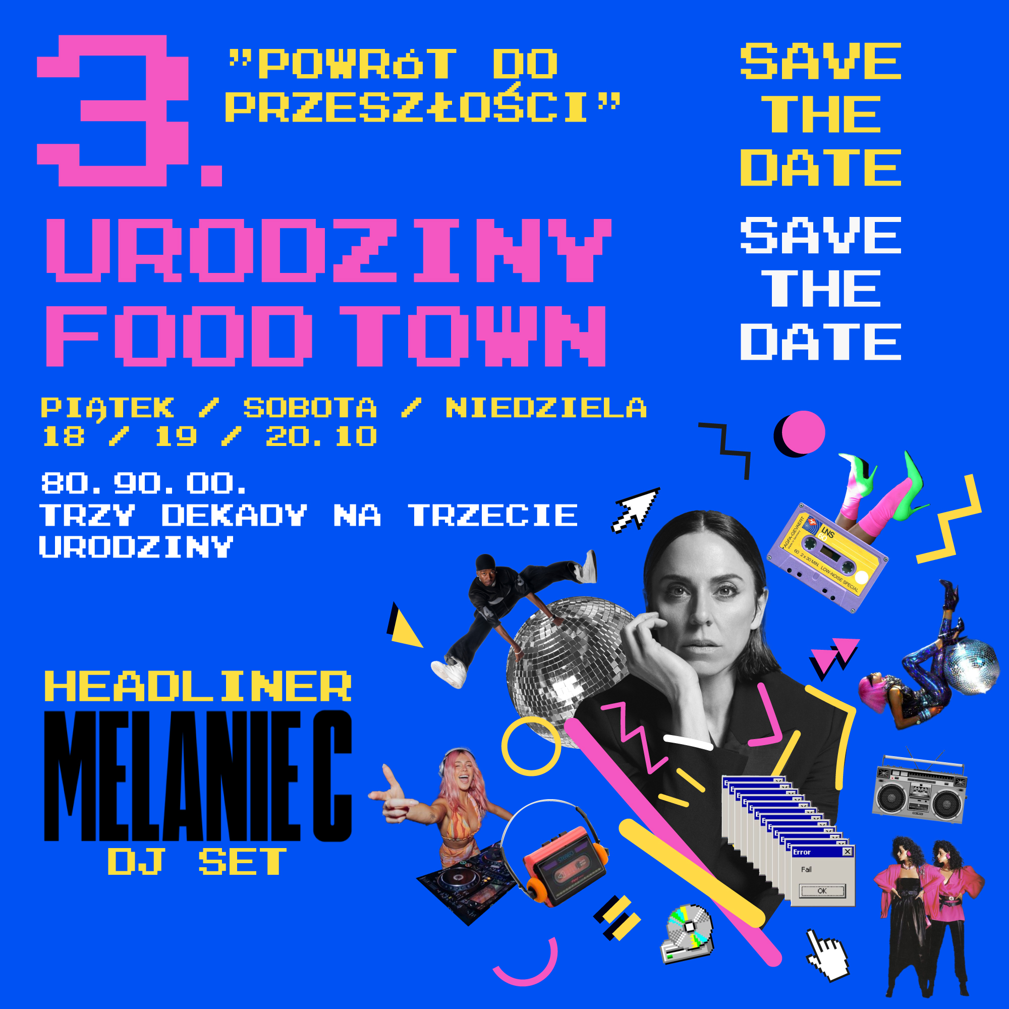 Urodziny Food Town w Fabryce Norblina – Powrót do Przeszłości!