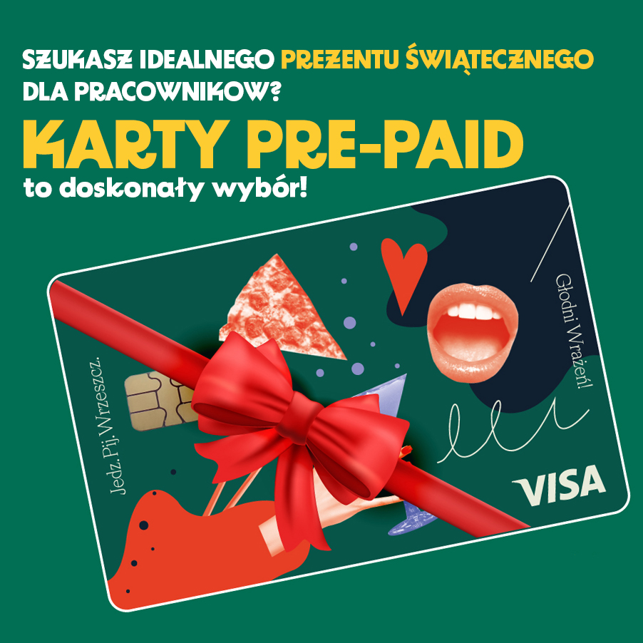 Świąteczne Karty Pre-Paid – idealny prezent dla Twojego zespołu!